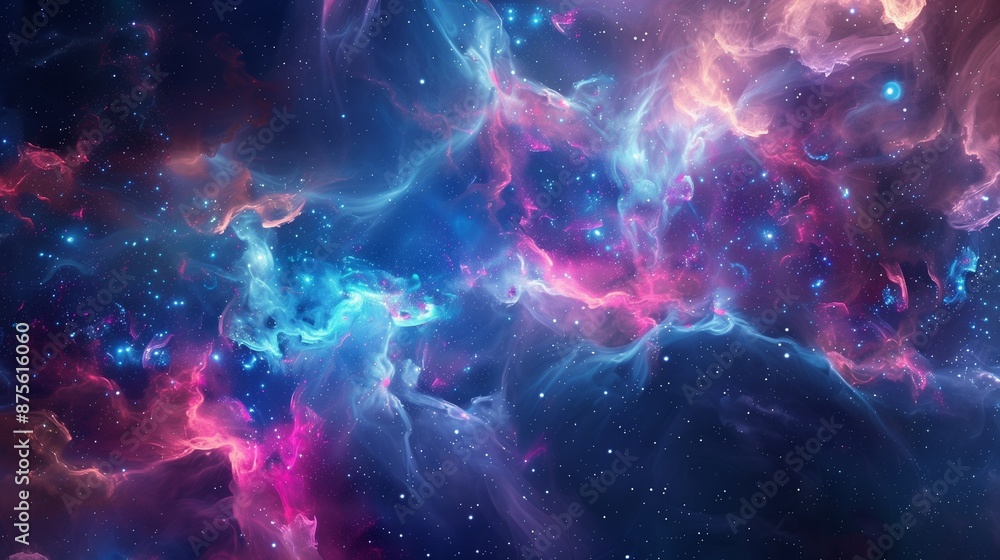 Fototapeta premium Abstract black hole and space doors dynamic abstract