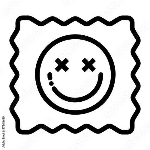 hallucination Line Icon