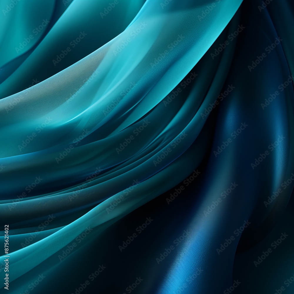Obraz premium an abstract image of a blue and black fabric