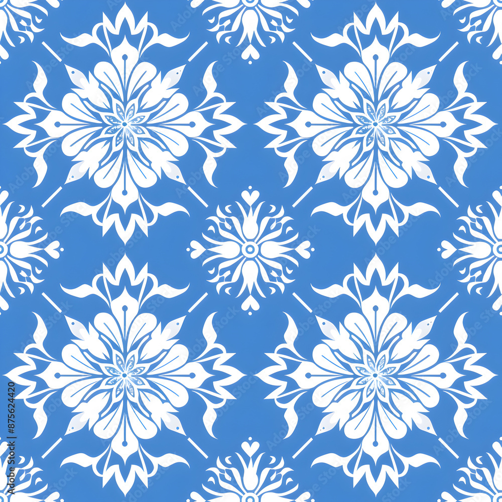 Seamless floral patterns Seamless floral patterns
