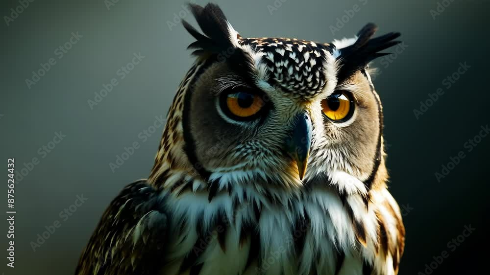 Majestic Owl Portrait Majestic Owl Portrait