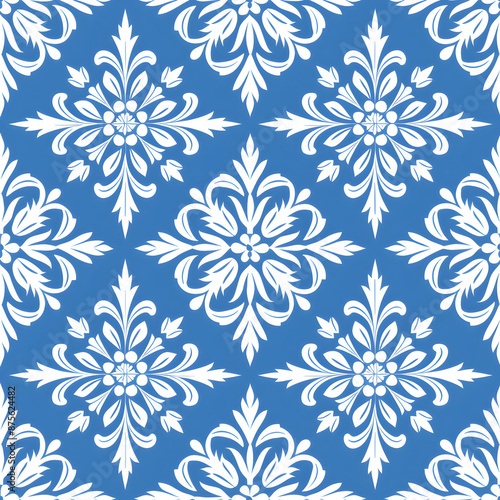 Seamless floral patterns