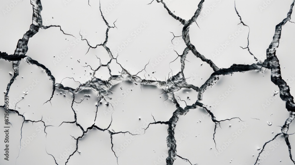 Fototapeta premium A self-repairing material, mending cracks and imperfections at the molecular level, extending the lifespan of structures indefinitely.