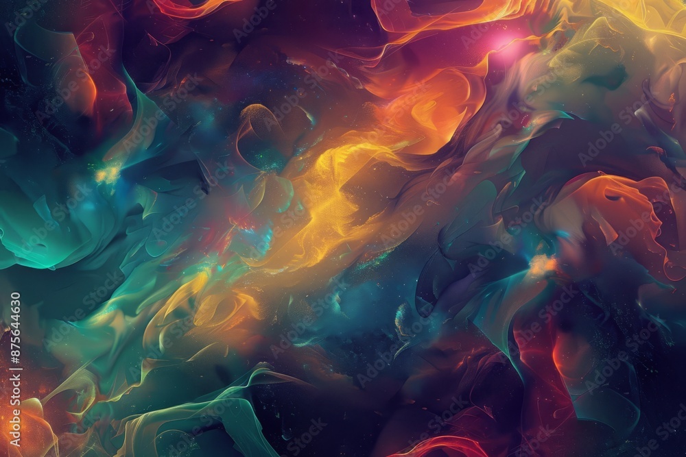 Obraz premium Use metaphysical concepts to inspire your abstract pattern