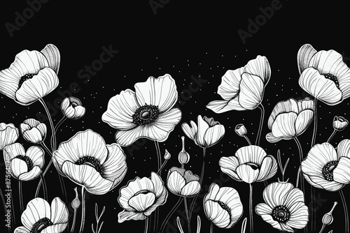 Adobe Illustrator Artwork vector watercolor painting colorful splashes on a white floral background flower leaf bouquet beautiful natural bloom graphic drawing rose pattern abstract painted