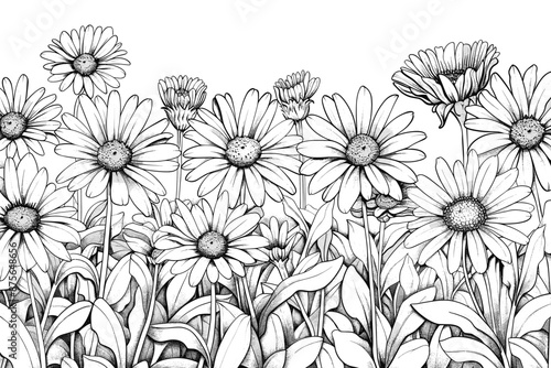 Adobe Illustrator Artwork vector watercolor painting colorful splashes on a white floral background flower leaf bouquet beautiful natural bloom graphic drawing rose pattern abstract painted