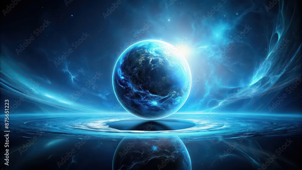 Abstract black and blue render representing creation, abstract, black, blue,render, creation, digital, design, artistic Abstract black and blue render representing creation, abstract, black, blue,render, creation, digital, design, artistic
