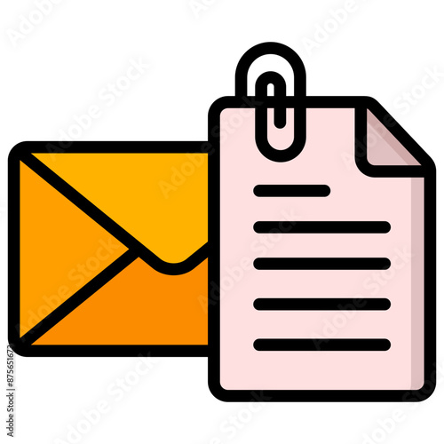 Mail Attachment Icon