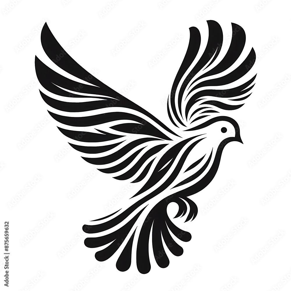 Dove silhouette Dove silhouette