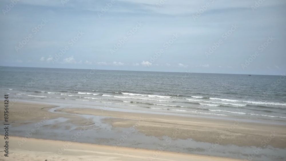Seashore for background. Nature. Relaxation