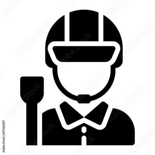 jockey icon riding a horse avatar equestrian sports