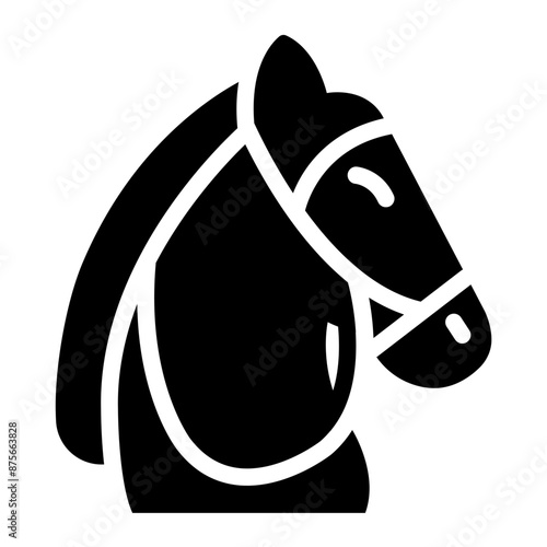 horse icon commonly associated with equestrian activities