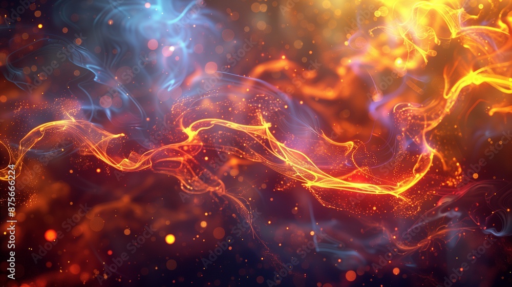 Abstract Background smoky blackhole dynamic Abstract Background smoky blackhole dynamic