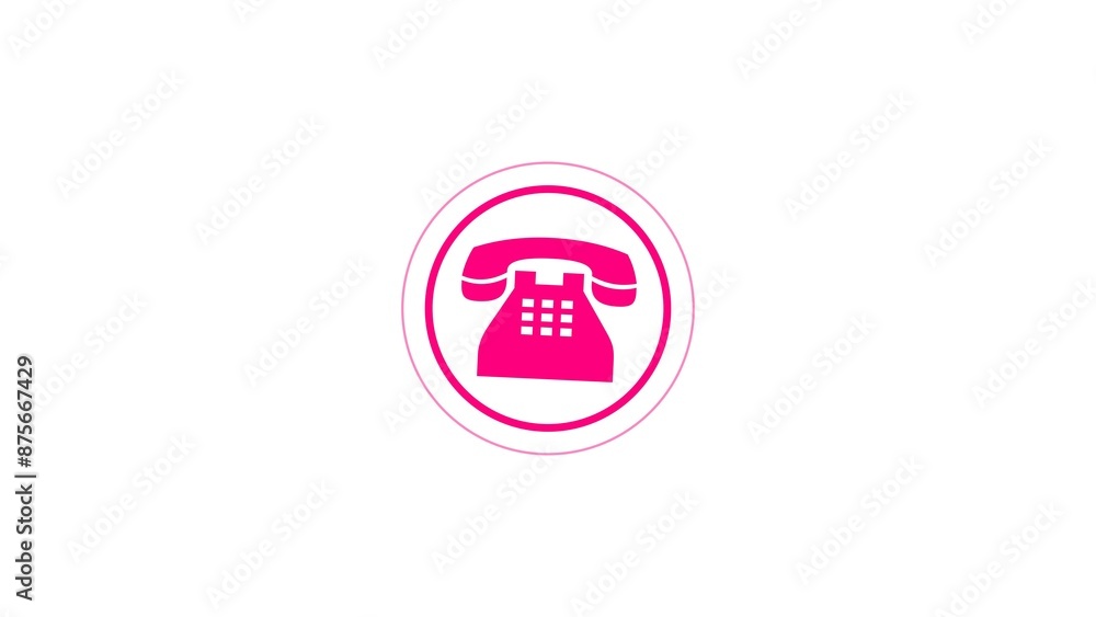 Call ring icon background, on white Screen. Phone call icon, handset icon illustration. Call ring icon background, on white Screen. Phone call icon, handset icon illustration.