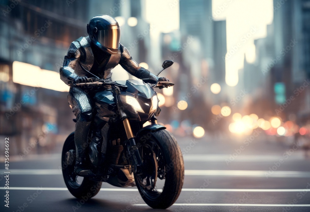 futuristic a man high tech motorcycle suit riding technology ride vehicle speed action adventure futuristic a man high tech motorcycle suit riding technology ride vehicle speed action adventure