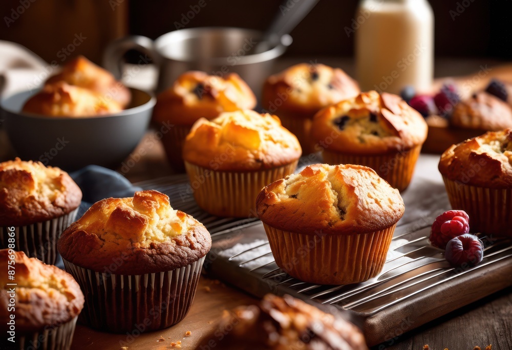 delicious freshly baked muffins cooling rack bakery kitchen, food, sweet, homemade, tasty, pastry, snack, dessert, artisan, treat, gourmet, oven, warm, aroma, delicious freshly baked muffins cooling rack bakery kitchen, food, sweet, homemade, tasty, pastry, snack, dessert, artisan, treat, gourmet, oven, warm, aroma,
