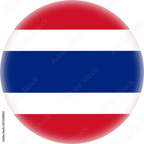 Thailand flag. Flag of Thailand. BKK. ASEAN Association of Southeast Asian Nations Map Illustration. AEC photo