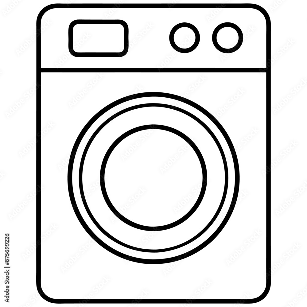 washing outline coloring book page line art illustration digital drawing washing outline coloring book page line art illustration digital drawing