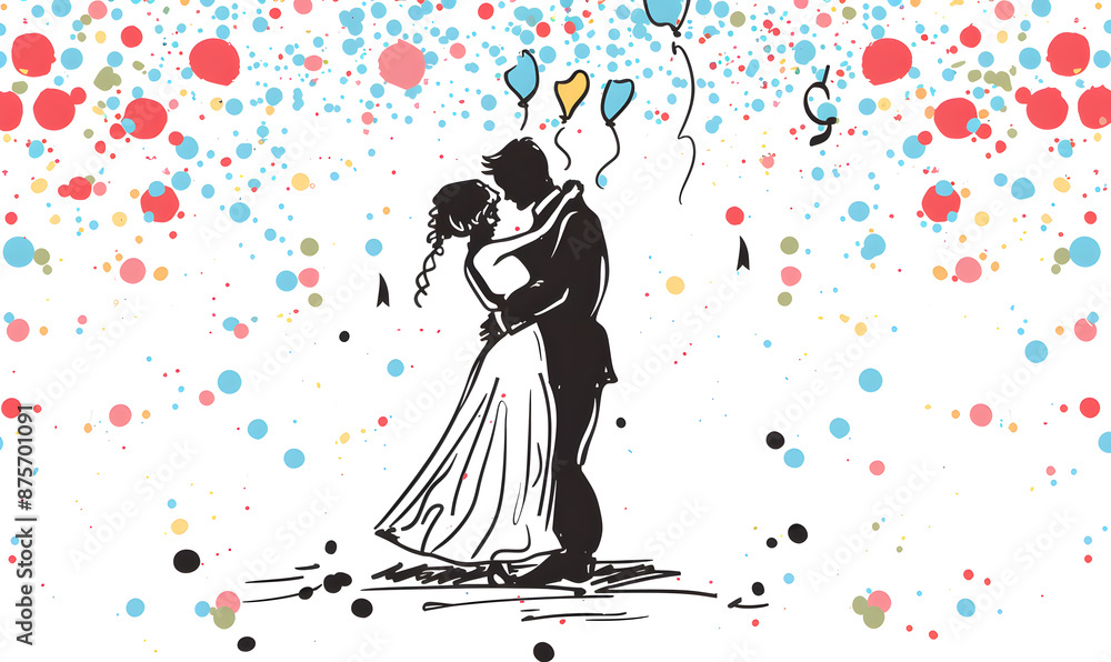 wedding card cartoon illustrator wedding card cartoon illustrator