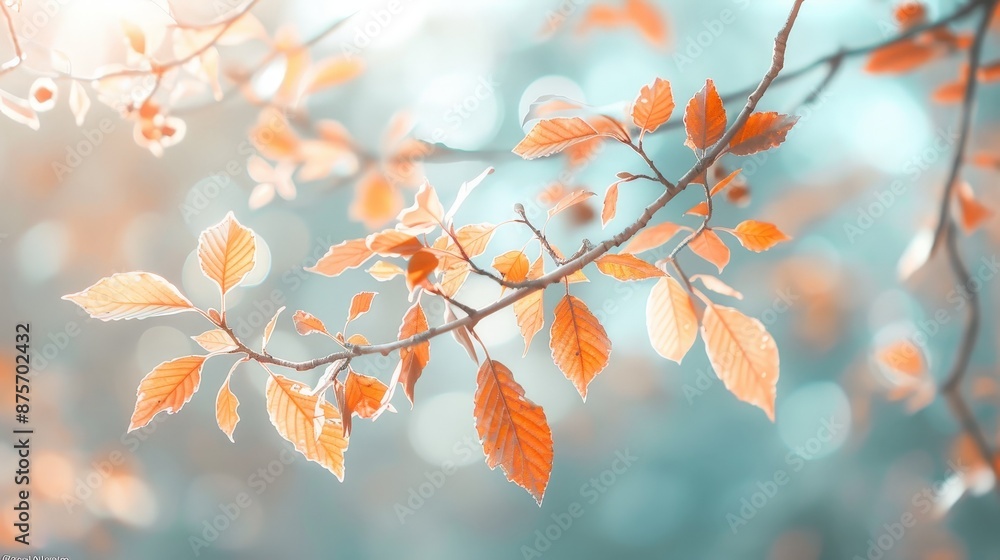 Serene Autumn Leaves Abstract Wallpaper in Soft Sunlight - Minimalist Style with Warm Hues and Gentle Light for Seasonal Beauty Serene Autumn Leaves Abstract Wallpaper in Soft Sunlight - Minimalist Style with Warm Hues and Gentle Light for Seasonal Beauty
