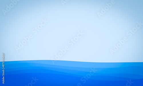 Abstract Blue Background, the layer of blue texture background, blue sky ,blue sea and under water	
