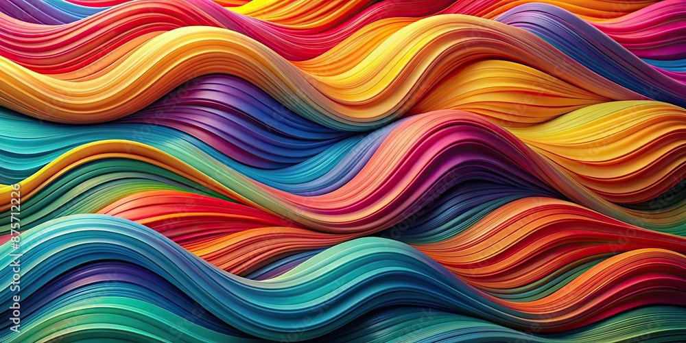 Abstract image of colorful waves flowing in a mesmerizing pattern, abstract, waves, flowing, vibrant, colors, dynamic, motion Abstract image of colorful waves flowing in a mesmerizing pattern, abstract, waves, flowing, vibrant, colors, dynamic, motion