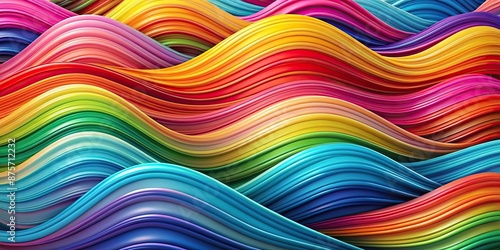 Abstract waves in different colors and patterns , abstract, waves, water, design, pattern, colors, vibrant, fluid, motion