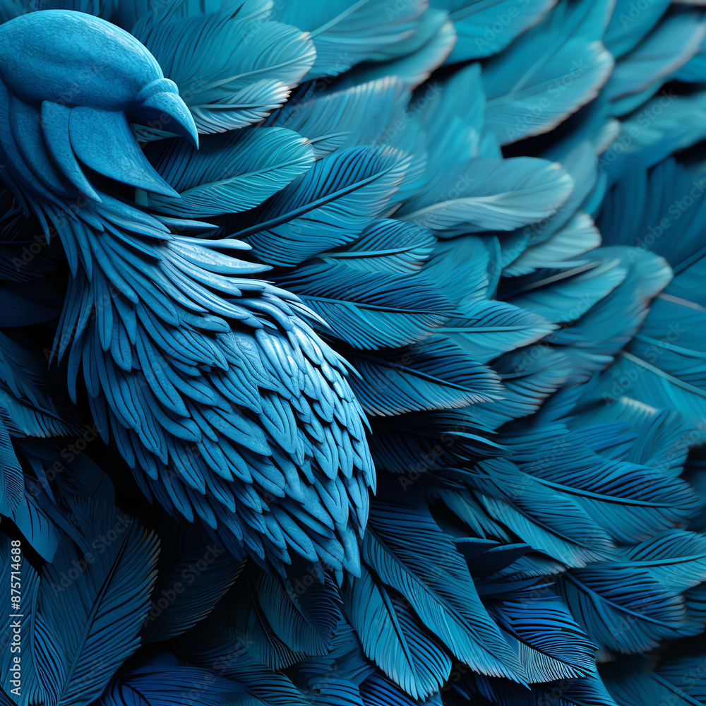 Fototapeta premium blue background