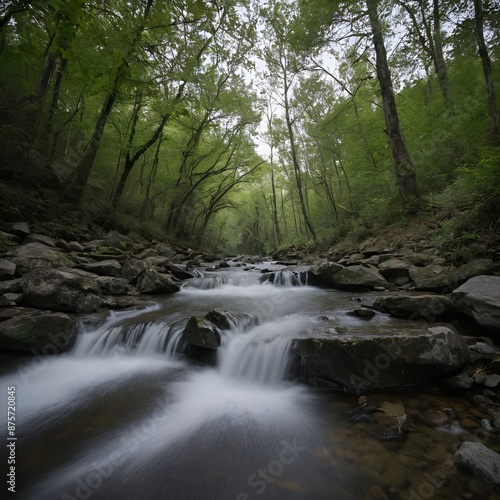 waterfall in the forest