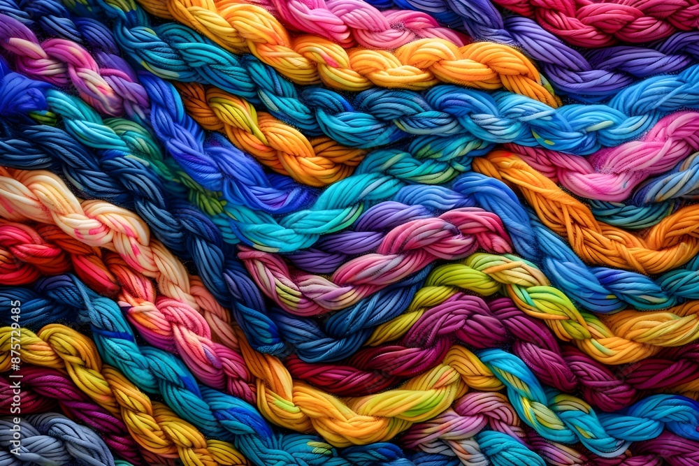Crochet texture background illustration, hooked and looped textured yarn pattern. Crochet texture background illustration, hooked and looped textured yarn pattern.