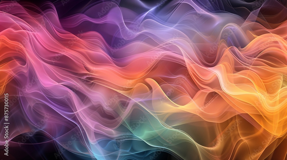 Fototapeta premium Abstract Background smoky blackhole dynamic