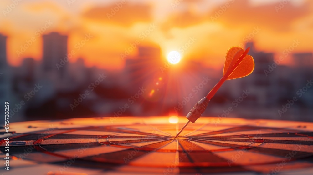 The concept of business targeting and achieving goals is akin to aiming a dart arrow at the center of a dartboard, symbolizing profit and business growth within strategic frameworks. The concept of business targeting and achieving goals is akin to aiming a dart arrow at the center of a dartboard, symbolizing profit and business growth within strategic frameworks.