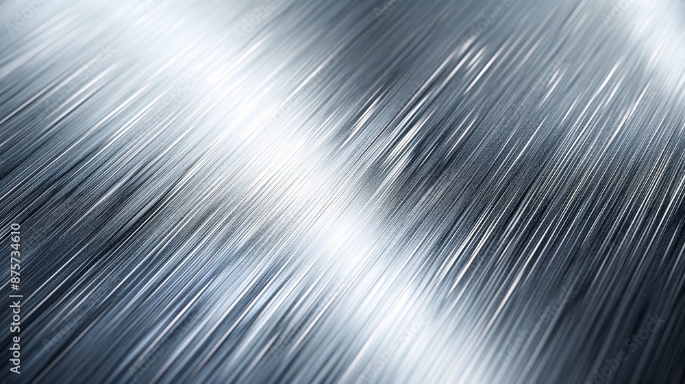 A close-up texture of brushed aluminum, providing a modern and sleek surface that could be used for technology-themed graphics. A close-up texture of brushed aluminum, providing a modern and sleek surface that could be used for technology-themed graphics.