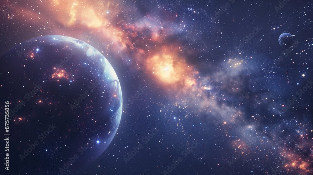beautiful galaxy in the night sky beautiful galaxy in the night sky