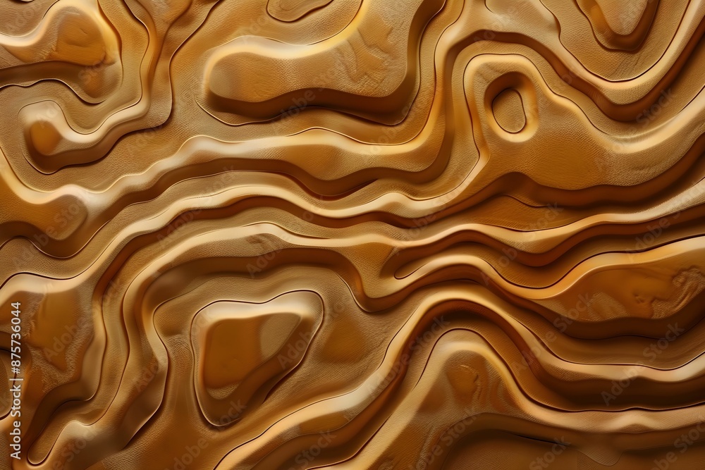 Debossed texture background illustration, sunken and recessed patterned surface.