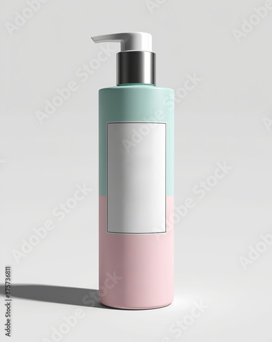 white cosmetic bottle photo