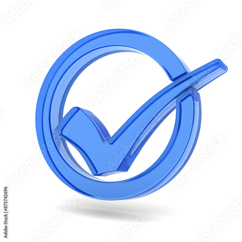 Transparent check mark sign...