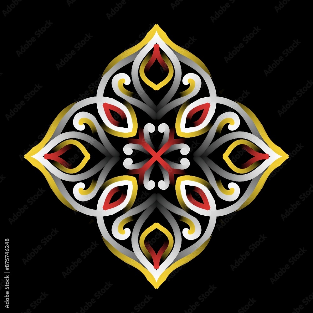 Seamless pattern background design template Seamless pattern background design template