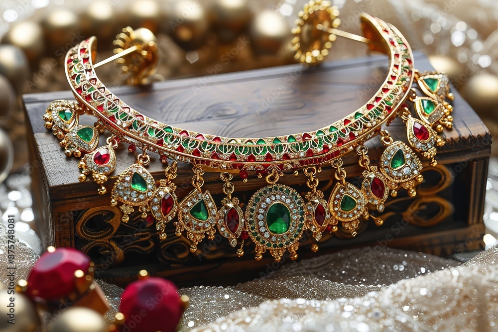 The best jewellery to get you looking your best. Shot of beautiful bangles for a bride to wear at a traditional wedding. The best jewellery to get you looking your best. Shot of beautiful bangles for a bride to wear at a traditional wedding.