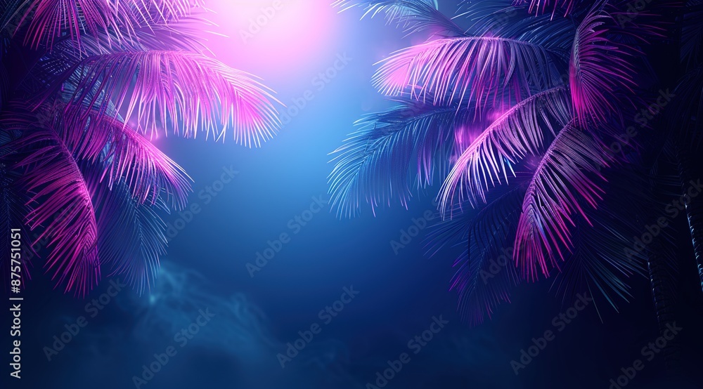 palm tree branches palm tree branches