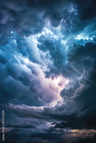 Lightning-filled Cloud