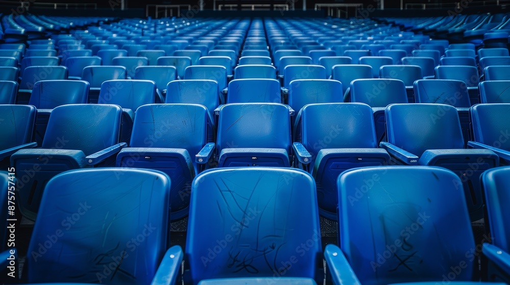 Empty Stadium Seats Empty Stadium Seats
