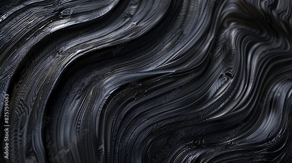 Abstract Black Wooden Texture Abstract Black Wooden Texture