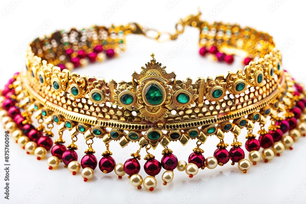 Gold jewelry Macro shot Gold jewelry Macro shot