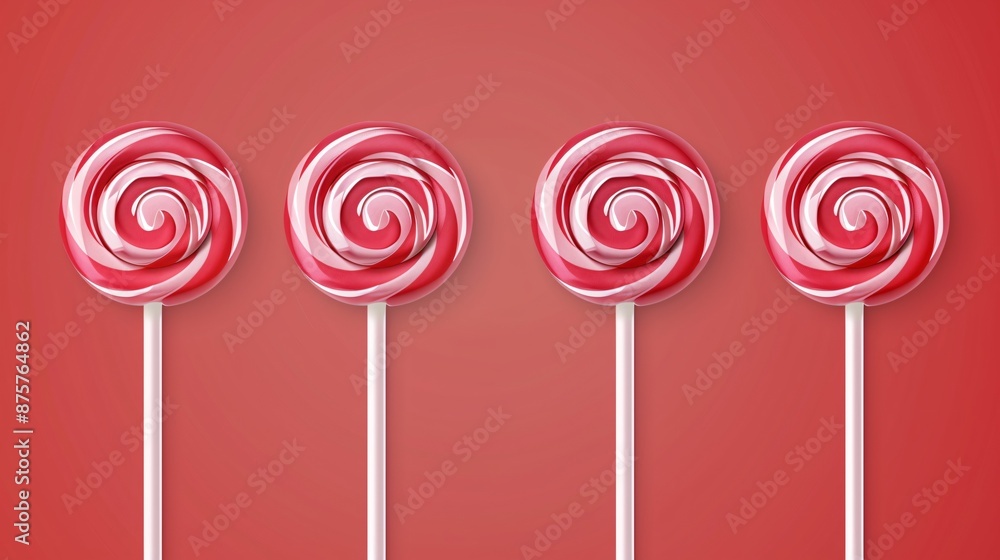 Soothe your throat with realistic illustrations of lollipops and lozenges. Soothe your throat with realistic illustrations of lollipops and lozenges.