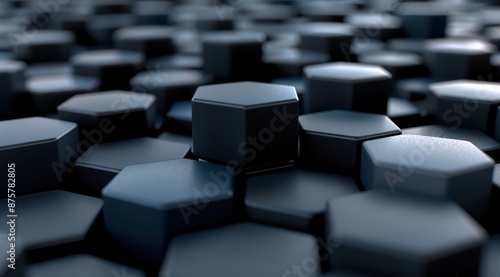 cubes on black