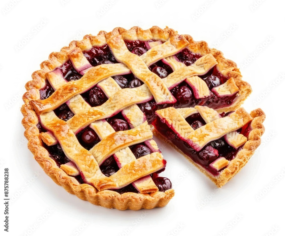 Freshly Baked Cherry Pie Freshly Baked Cherry Pie