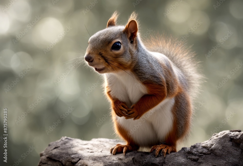 face closeup rodent animal generative squirrel portrait ai wildlife transparent cutout shot olated background red face closeup rodent animal generative squirrel portrait ai wildlife transparent cutout shot olated background red