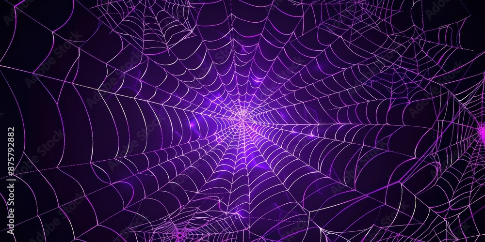 Glowing Spider Web Glowing Spider Web