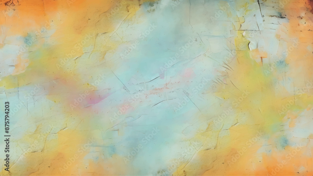 Obraz premium Abstract painting on canvas. Contemporary art. Hand made art. Colorful texture. Abstract multicolor oil painting background. Oil on canvas texture.
